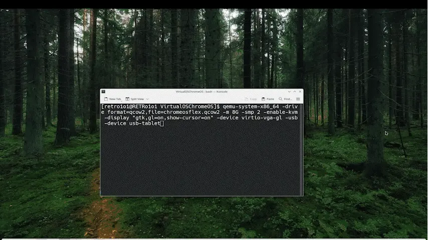 Showcasing Chrome OS Flex Running on a VM Showcasing Chrome OS Flex on a Virtual Machine (QEMU/KVM) on Linux