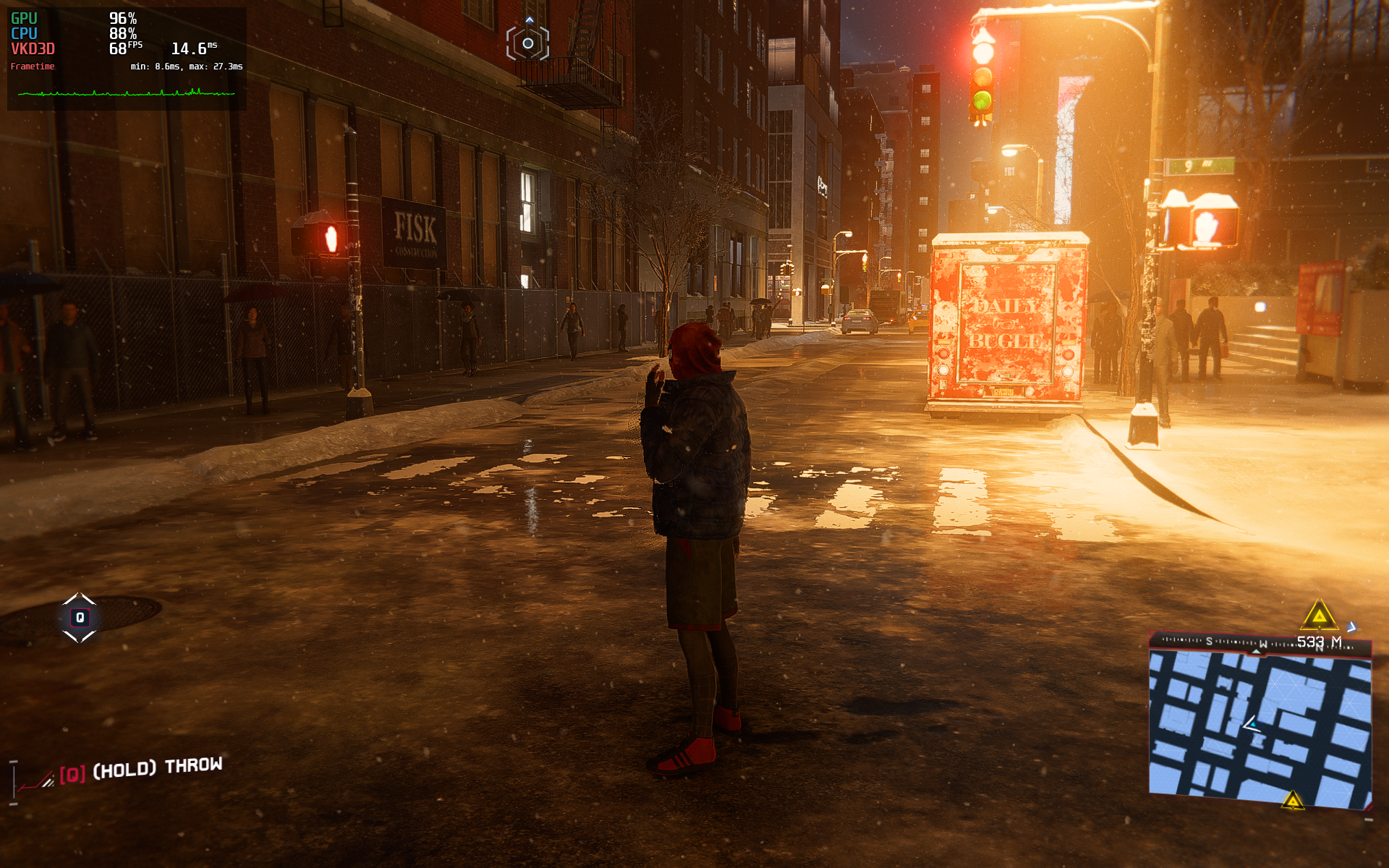 Marvel's Spider-Man: Miles Morales on Linux running via bottles